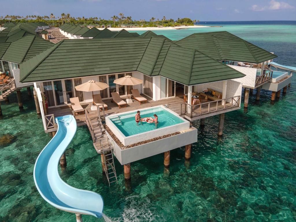 Unforgettable 7-Night Getaway: Free Upgrade From Lagoon Villa with Pool & Slide to Ocean Villa with Pool & Slide at Siyam World Wow! 24Hours All-Inclusive W/Flight and Transfers £2499